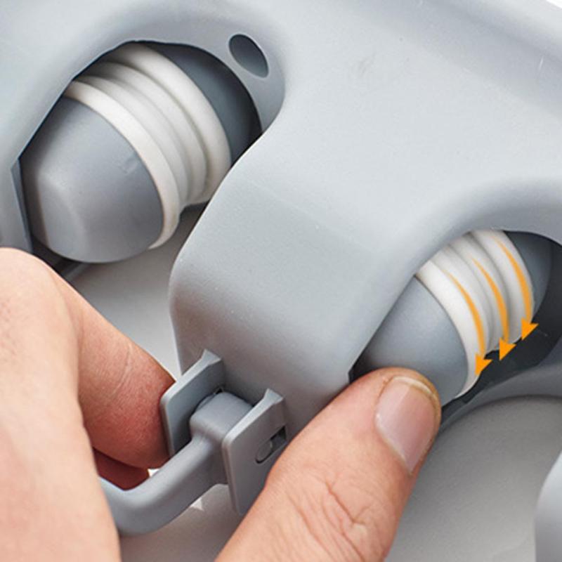 Heavy Duty  Wall Mounted  Broom & Mop Holder for  Garage, Kitchen & Utility Room Organization .