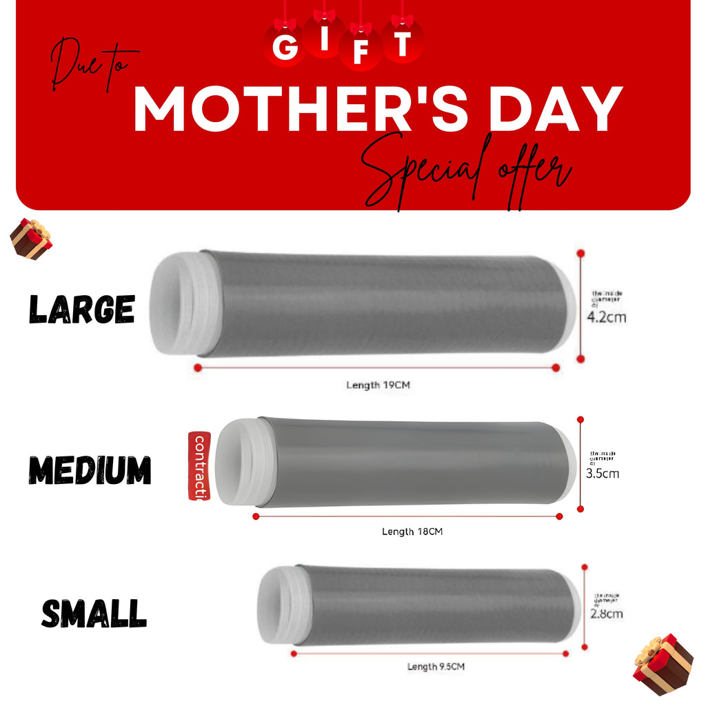 Heat Resistant Cast Iron Handle Cover – Silicone Pan Handle Sleeve for Skillets & Pots, Non-Slip Insulated Grip (Small/Medium/Large)