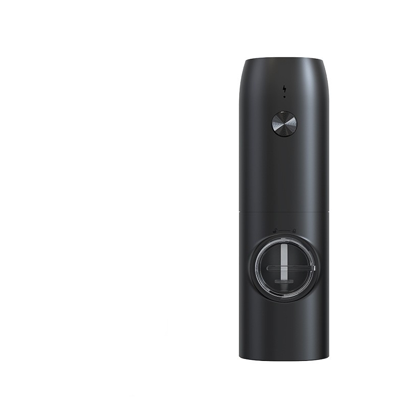 One-Hand Electric Salt and Pepper Grinder – USB Rechargeable One-Touch Spice Mill with Adjustable Coarseness (Single or 2-Pack)